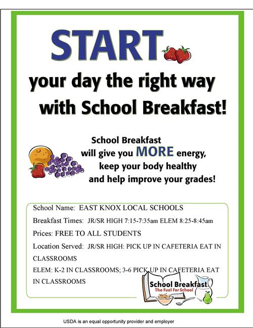 School Breakfast 